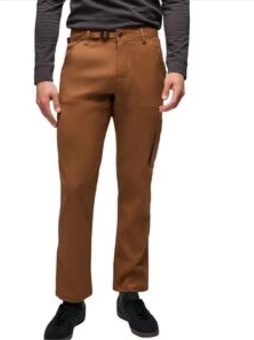 L.L. Bean Carmel brownCasual Pants trousers 32Wx32 IN cotton blend outdoor